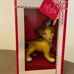 Lennox Disney Simba Ornament
